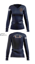 Timber ridge fire Women's Long Sleeve V-neck Shirt - 21
