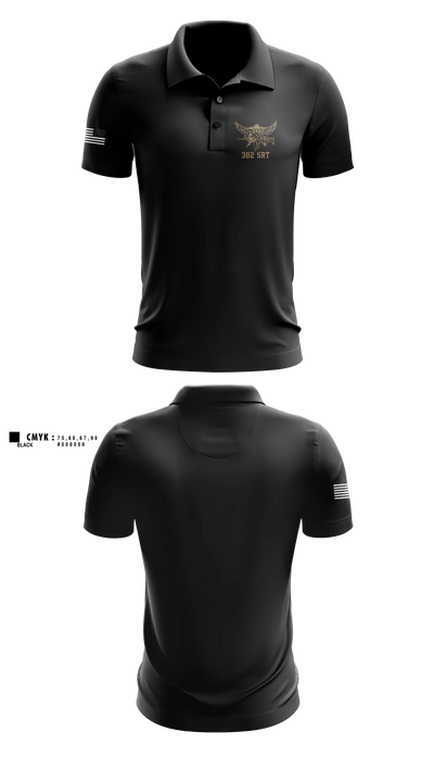 382 SRT 54292803 Long Sleeve Performance Polo - 101