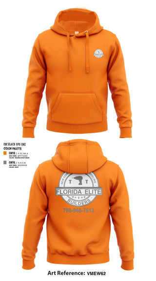 Hoodie, Florida Elite Builders, , Teamtime, Team time, sublimation, custom sports apparel, team uniforms, spirit wear, spiritwear, sports uniforms, custom shirts, team store, custom team store, fundraiser sports, apparel fundraiser