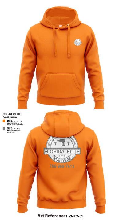 Florida Elite Builders 43612158 Hoodie - 100