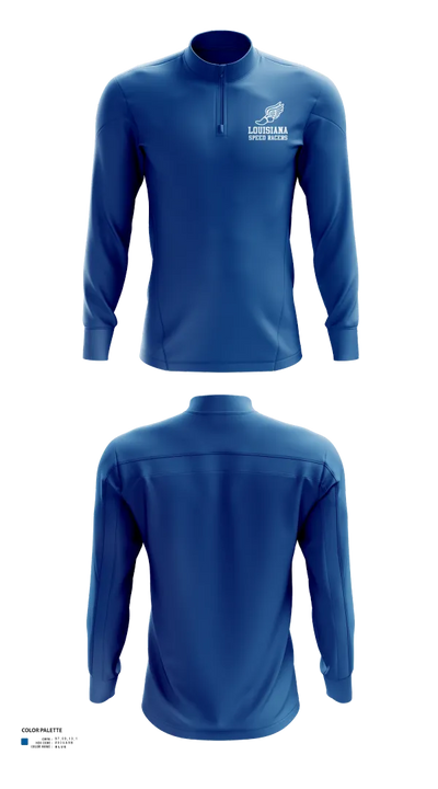 Louisiana Speed Racers 60674314 Quarter Zip Jacket - 40