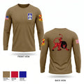 Charlie’s Battery 1st Battalion 163rd Field Artillery Division 96416093 Long Sleeve Performance Shirt - 1