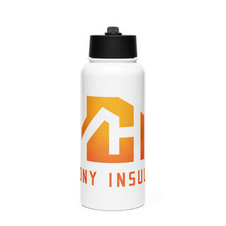 Det 607 13303638 Stainless Steel Water Bottle with a Straw Lid