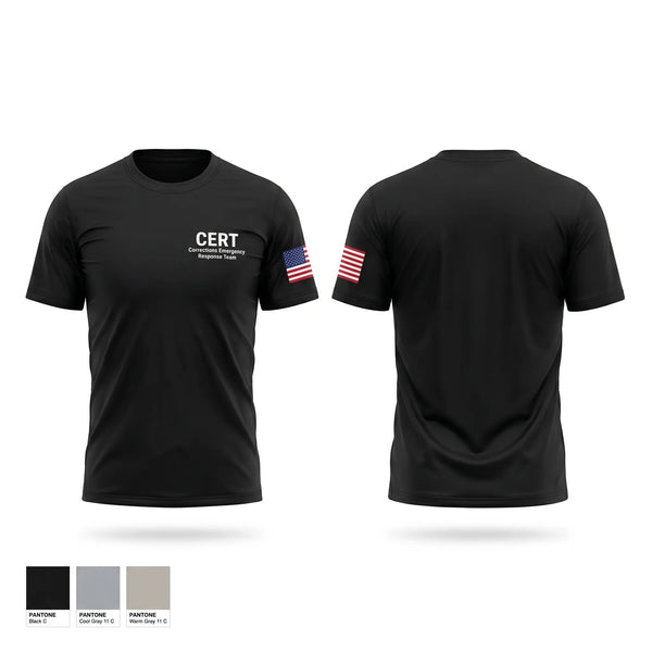Short Sleeve Performance Shirt, CERT: Corrections Emergency Response Team, Police, Teamtime, Team time, sublimation, custom sports apparel, team uniforms, spirit wear, spiritwear, sports uniforms, custom shirts, team store, custom team store, fundraiser sports, apparel fundraiser