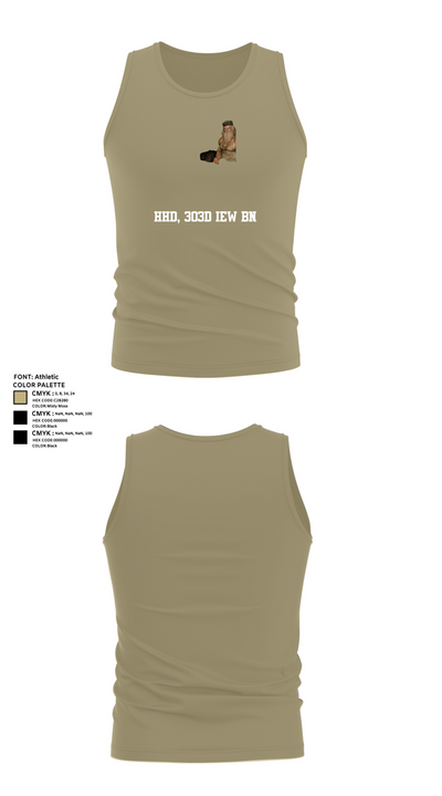 HHD, 303d iew bn 46900468 Tank Top - 99