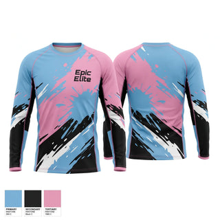 Long Sleeve Performance Shirt, Epic Elite, Softball, Teamtime, Team time, sublimation, custom sports apparel, team uniforms, spirit wear, spiritwear, sports uniforms, custom shirts, team store, custom team store, fundraiser sports, apparel fundraiser