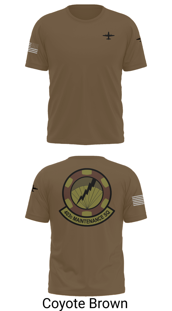 Old School Cotton Feel Shirt, 403 Maintenance Sqd, Air Force, Teamtime, Team time, sublimation, custom sports apparel, team uniforms, spirit wear, spiritwear, sports uniforms, custom shirts, team store, custom team store, fundraiser sports, apparel fundraiser
