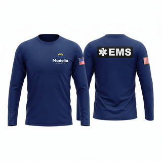Long Sleeve Performance Shirt, Madelia Health EMS, EMS/EMT, Teamtime, Team time, sublimation, custom sports apparel, team uniforms, spirit wear, spiritwear, sports uniforms, custom shirts, team store, custom team store, fundraiser sports, apparel fundraiser