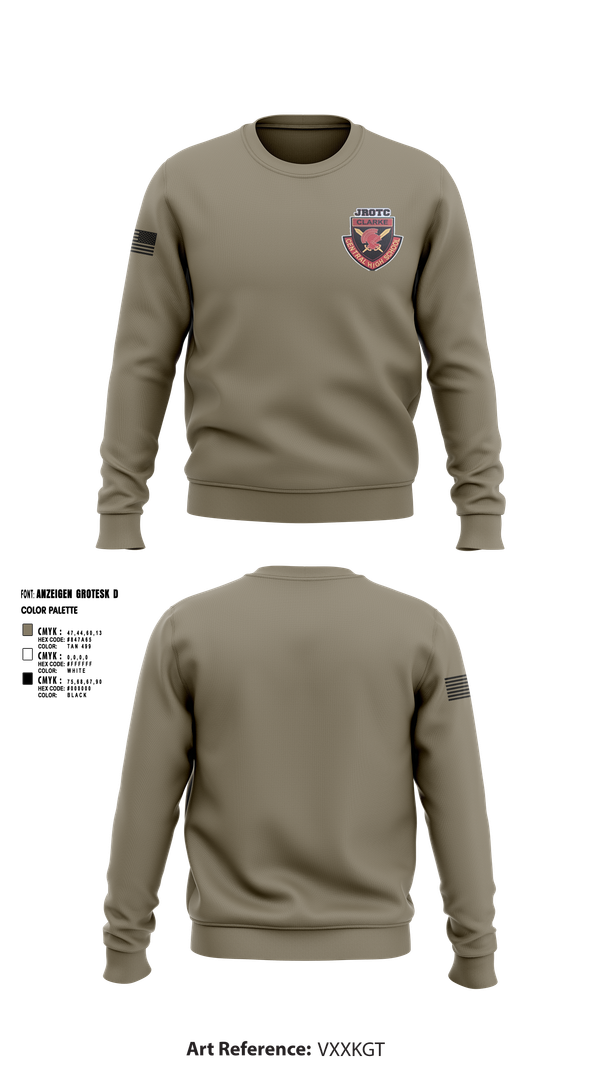 Crew Neck Sweatshirt, Gladiators, Army, Teamtime, Team time, sublimation, custom sports apparel, team uniforms, spirit wear, spiritwear, sports uniforms, custom shirts, team store, custom team store, fundraiser sports, apparel fundraiser