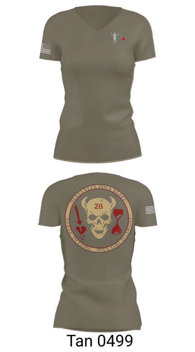 LCAC 28 25055270 Women's Short Sleeve V-neck Shirt - 65