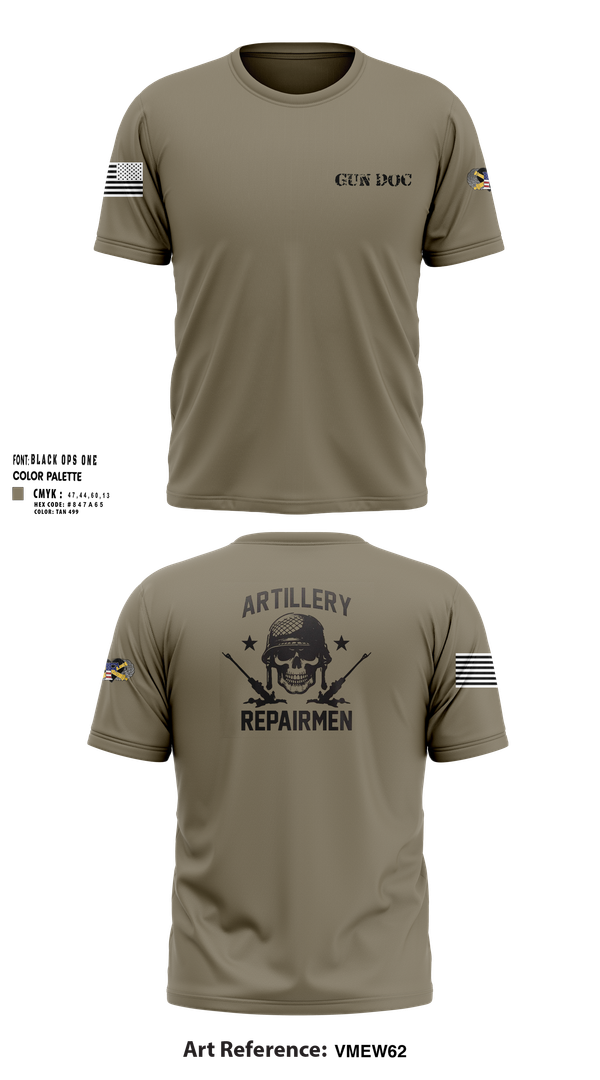 Short Sleeve Performance Shirt, ARMT 1-320th Field Artillery, Army, Teamtime, Team time, sublimation, custom sports apparel, team uniforms, spirit wear, spiritwear, sports uniforms, custom shirts, team store, custom team store, fundraiser sports, apparel fundraiser