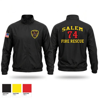 Windbreaker, Salem Fire & Rescue, Fire Department, Teamtime, Team time, sublimation, custom sports apparel, team uniforms, spirit wear, spiritwear, sports uniforms, custom shirts, team store, custom team store, fundraiser sports, apparel fundraiser
