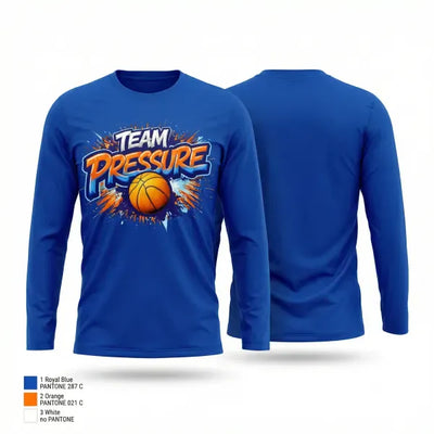 Team Pressure 74941384 Long Sleeve Performance Shirt 2