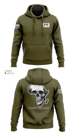 Hoodie, 180th ESC, Army, Teamtime, Team time, sublimation, custom sports apparel, team uniforms, spirit wear, spiritwear, sports uniforms, custom shirts, team store, custom team store, fundraiser sports, apparel fundraiser