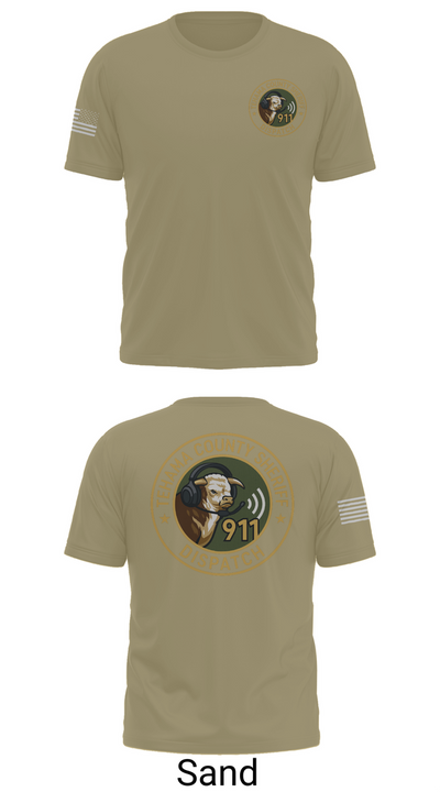TCSO DISPATCH 56135562 Short Sleeve Performance Shirt - 91