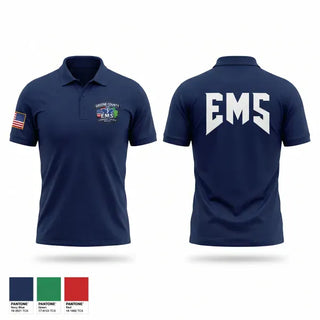 Short Sleeve Performance Polo, Greene County EMS, EMS/EMT, Teamtime, Team time, sublimation, custom sports apparel, team uniforms, spirit wear, spiritwear, sports uniforms, custom shirts, team store, custom team store, fundraiser sports, apparel fundraiser