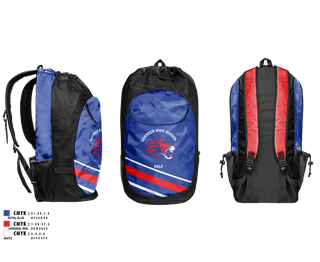Gear Bag, Leander High School Golf, Golf, Teamtime, Team time, sublimation, custom sports apparel, team uniforms, spirit wear, spiritwear, sports uniforms, custom shirts, team store, custom team store, fundraiser sports, apparel fundraiser