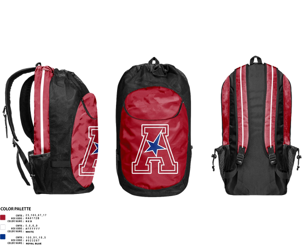 Gear Bag, All American, Baseball, Teamtime, Team time, sublimation, custom sports apparel, team uniforms, spirit wear, spiritwear, sports uniforms, custom shirts, team store, custom team store, fundraiser sports, apparel fundraiser