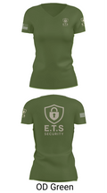 ETS 42970473 Women's Short Sleeve V-neck Shirt - 46
