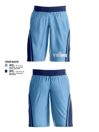 Mens Basketball Shorts, Victors, Men's Basketball, Teamtime, Team time, sublimation, custom sports apparel, team uniforms, spirit wear, spiritwear, sports uniforms, custom shirts, team store, custom team store, fundraiser sports, apparel fundraiser