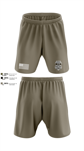 Athletic Shorts With Pockets, ATF, Police, Teamtime, Team time, sublimation, custom sports apparel, team uniforms, spirit wear, spiritwear, sports uniforms, custom shirts, team store, custom team store, fundraiser sports, apparel fundraiser