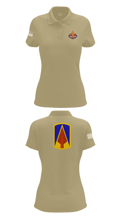 177th AR BDE 62955880 Women's Short Sleeve Performance Polo  - 95