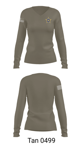 Womens Long Sleeve Vneck Shirt, Special Response Group, Police, Teamtime, Team time, sublimation, custom sports apparel, team uniforms, spirit wear, spiritwear, sports uniforms, custom shirts, team store, custom team store, fundraiser sports, apparel fundraiser
