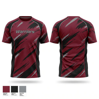 Short Sleeve Performance Shirt, Warriors, Softball, Teamtime, Team time, sublimation, custom sports apparel, team uniforms, spirit wear, spiritwear, sports uniforms, custom shirts, team store, custom team store, fundraiser sports, apparel fundraiser