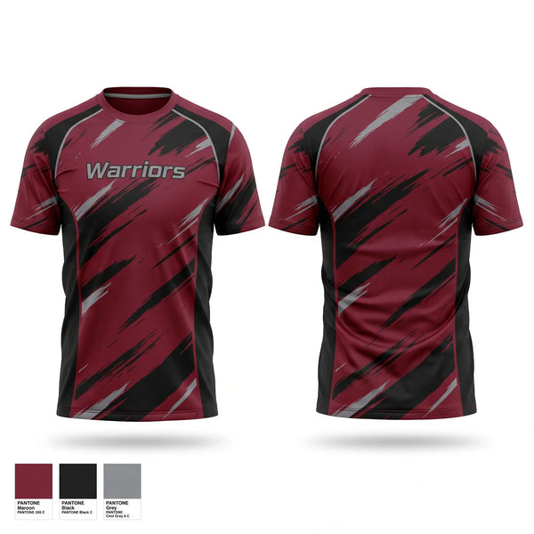Short Sleeve Performance Shirt, Warriors, Softball, Teamtime, Team time, sublimation, custom sports apparel, team uniforms, spirit wear, spiritwear, sports uniforms, custom shirts, team store, custom team store, fundraiser sports, apparel fundraiser
