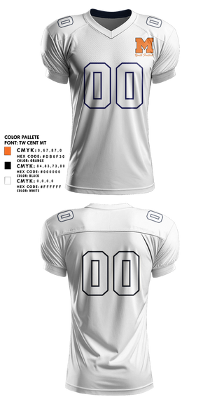 Football Jersey, Molalla Football, , Teamtime, Team time, sublimation, custom sports apparel, team uniforms, spirit wear, spiritwear, sports uniforms, custom shirts, team store, custom team store, fundraiser sports, apparel fundraiser