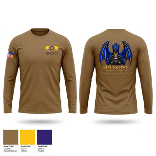 Long Sleeve Performance Shirt, 460 Chemical Company, National Guard, Teamtime, Team time, sublimation, custom sports apparel, team uniforms, spirit wear, spiritwear, sports uniforms, custom shirts, team store, custom team store, fundraiser sports, apparel fundraiser