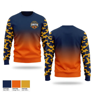 Crew Neck Sweatshirt, Truth Basketball, Women's Basketball, Teamtime, Team time, sublimation, custom sports apparel, team uniforms, spirit wear, spiritwear, sports uniforms, custom shirts, team store, custom team store, fundraiser sports, apparel fundraiser
