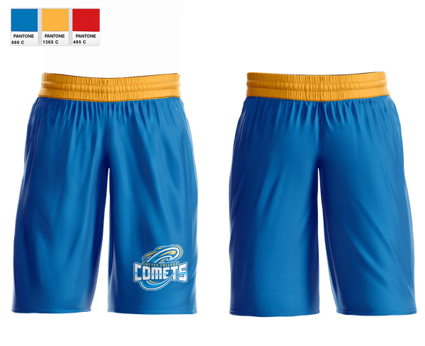 Womens Basketball Shorts, Cottey College Basketball, Women's Basketball, Teamtime, Team time, sublimation, custom sports apparel, team uniforms, spirit wear, spiritwear, sports uniforms, custom shirts, team store, custom team store, fundraiser sports, apparel fundraiser