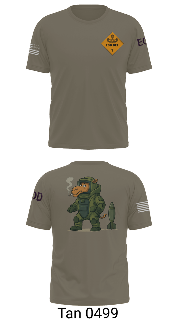 Short Sleeve Performance Shirt, 1st EOD DET, , Teamtime, Team time, sublimation, custom sports apparel, team uniforms, spirit wear, spiritwear, sports uniforms, custom shirts, team store, custom team store, fundraiser sports, apparel fundraiser