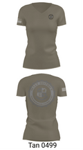 NPU 58720690 Women's Short Sleeve V-neck Shirt - 6