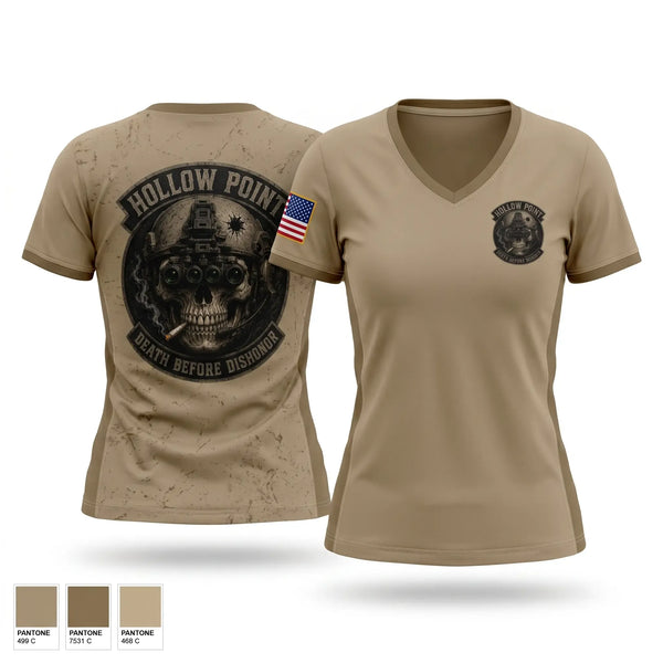 Womens Short Sleeve Vneck Shirt, 411th MP CO, Army, Teamtime, Team time, sublimation, custom sports apparel, team uniforms, spirit wear, spiritwear, sports uniforms, custom shirts, team store, custom team store, fundraiser sports, apparel fundraiser
