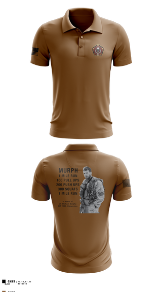 Short Sleeve Performance Polo, H2F_1MED_, Army, Teamtime, Team time, sublimation, custom sports apparel, team uniforms, spirit wear, spiritwear, sports uniforms, custom shirts, team store, custom team store, fundraiser sports, apparel fundraiser