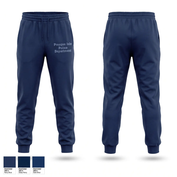 Sweatpants, Presque Isle Police Department, Police, Teamtime, Team time, sublimation, custom sports apparel, team uniforms, spirit wear, spiritwear, sports uniforms, custom shirts, team store, custom team store, fundraiser sports, apparel fundraiser