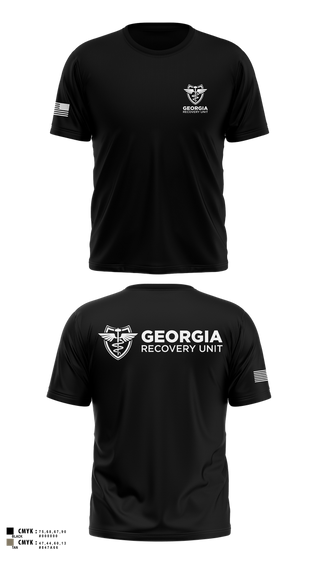 Short Sleeve Performance Shirt, Georgia Recovery Unit, , Teamtime, Team time, sublimation, custom sports apparel, team uniforms, spirit wear, spiritwear, sports uniforms, custom shirts, team store, custom team store, fundraiser sports, apparel fundraiser