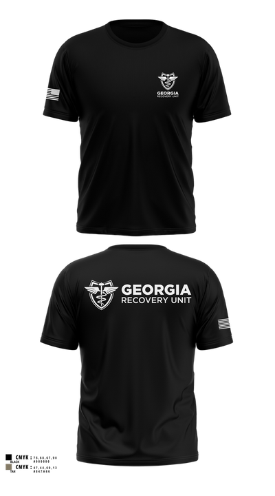Georgia Recovery Unit 25401447 Short Sleeve Performance Shirt - 2