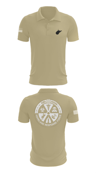 Short Sleeve Performance Polo, Region 3 Homeland Response Force, , Teamtime, Team time, sublimation, custom sports apparel, team uniforms, spirit wear, spiritwear, sports uniforms, custom shirts, team store, custom team store, fundraiser sports, apparel fundraiser