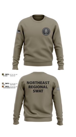 Crew Neck Sweatshirt, Swat, , Teamtime, Team time, sublimation, custom sports apparel, team uniforms, spirit wear, spiritwear, sports uniforms, custom shirts, team store, custom team store, fundraiser sports, apparel fundraiser