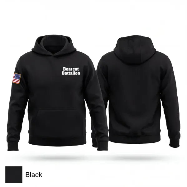Hoodie, Bearcat Battalion, Army, Teamtime, Team time, sublimation, custom sports apparel, team uniforms, spirit wear, spiritwear, sports uniforms, custom shirts, team store, custom team store, fundraiser sports, apparel fundraiser