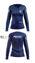 Odessa Police Department 86817075 Women's Long Sleeve V-neck Shirt - 12