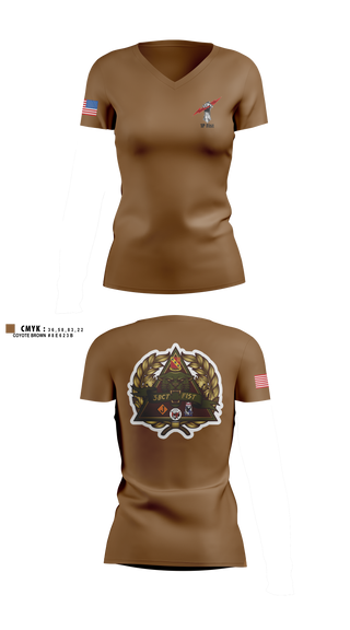 Womens Short Sleeve Vneck Shirt, 1P FIST, Army, Teamtime, Team time, sublimation, custom sports apparel, team uniforms, spirit wear, spiritwear, sports uniforms, custom shirts, team store, custom team store, fundraiser sports, apparel fundraiser