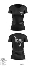 The Pour Sap 81681151 Women's Short Sleeve V-neck Shirt - 1