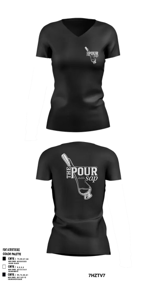 Womens Short Sleeve Vneck Shirt, The Pour Sap, , Teamtime, Team time, sublimation, custom sports apparel, team uniforms, spirit wear, spiritwear, sports uniforms, custom shirts, team store, custom team store, fundraiser sports, apparel fundraiser