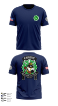 Tinker Fire Department Station 4 Old School Cotton Shirt - 102