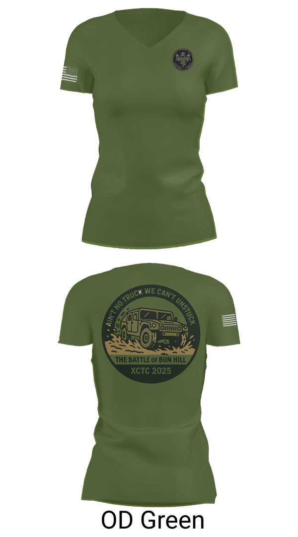 Womens Short Sleeve Vneck Shirt, A 1/111 Field Artillery, , Teamtime, Team time, sublimation, custom sports apparel, team uniforms, spirit wear, spiritwear, sports uniforms, custom shirts, team store, custom team store, fundraiser sports, apparel fundraiser