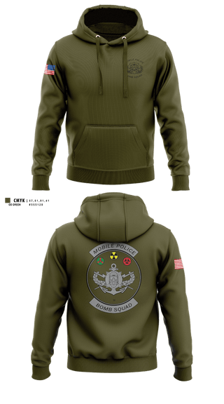 Hoodie, Mobile Police EOD Unit, Police, Teamtime, Team time, sublimation, custom sports apparel, team uniforms, spirit wear, spiritwear, sports uniforms, custom shirts, team store, custom team store, fundraiser sports, apparel fundraiser